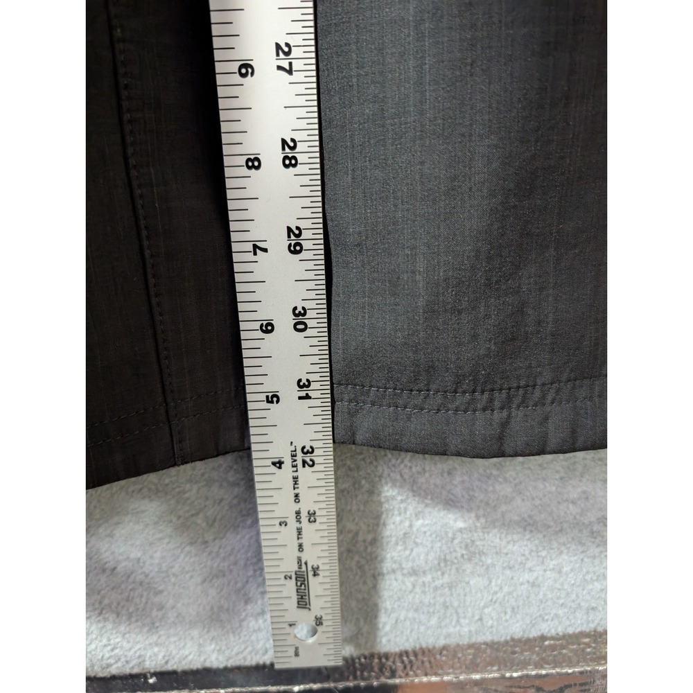 Eddie Bauer 3XL Black Fleece Lined Soft Shell Jacket US Foods Beef Work Zip Coat - Picture 10 of 13
